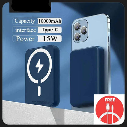 10000mAh Magnetic Wireless Power Bank