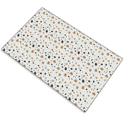 10 pcs Marble Terrazzo Waterproof and Oil-Proof Wallpaper