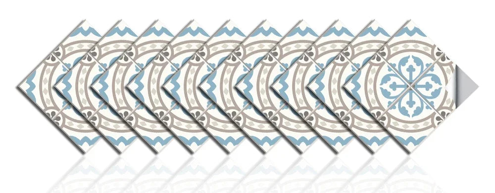 European Style Tile Stickers Waterproof & Oil-Proof Wall Sticker