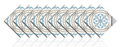 European Style Tile Stickers Waterproof & Oil-Proof Wall Sticker