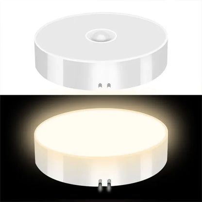PIR Motion Sensor LED Night Light USB Rechargeable