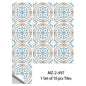 European Style Tile Stickers Waterproof & Oil-Proof Wall Sticker