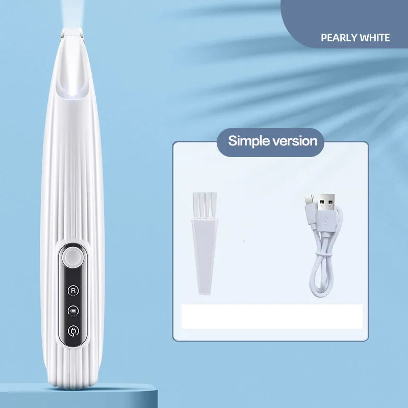 Pet Hair Trimmer with LED Display 18mm Widen Blade