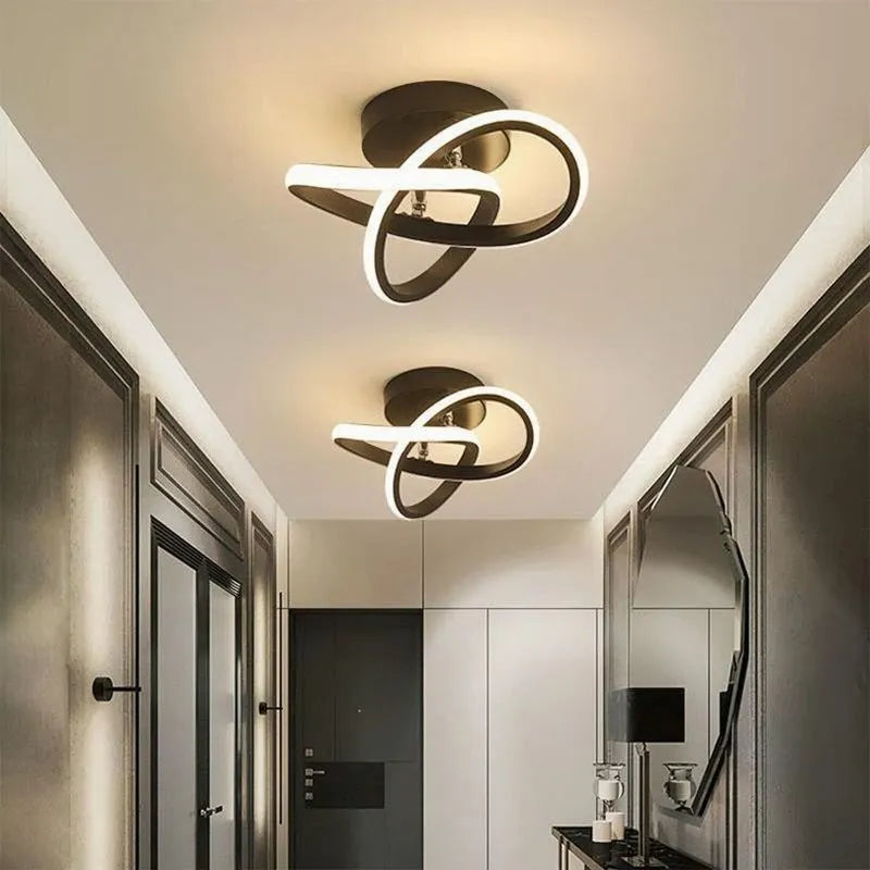 LED Strip Aisle Modern Minimalist Ceiling Lights