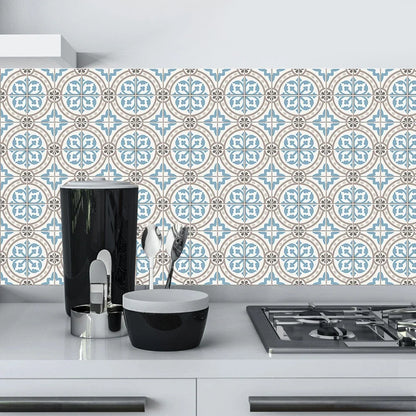 European Style Tile Stickers Waterproof & Oil-Proof Wall Sticker