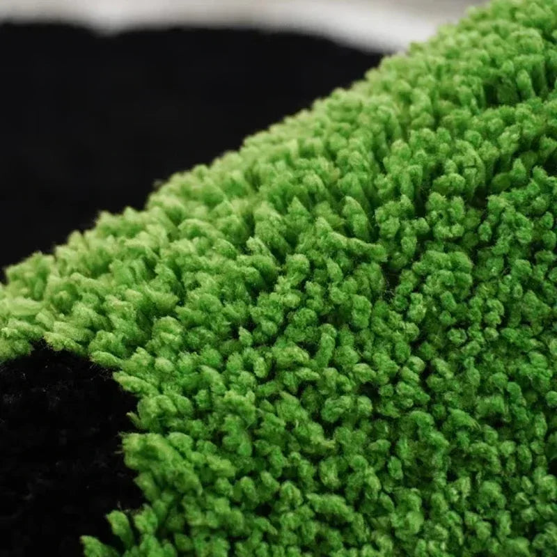 Cute Black Briquettes Carpet