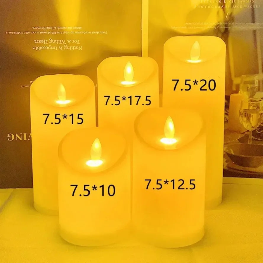 Portable Battery Powered LED Flameless Candle Light