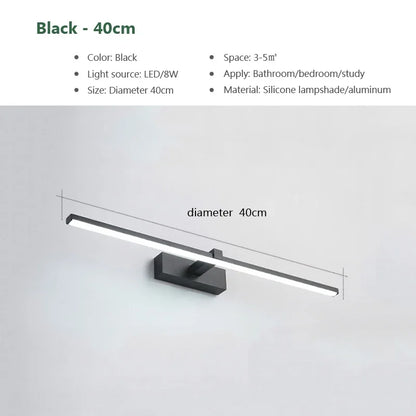 Modern LED Three Colors Wall Light