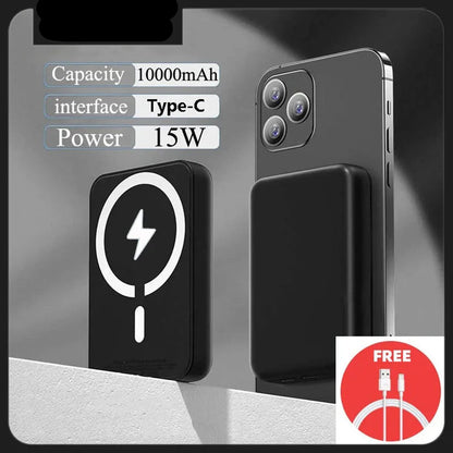 10000mAh Magnetic Wireless Power Bank