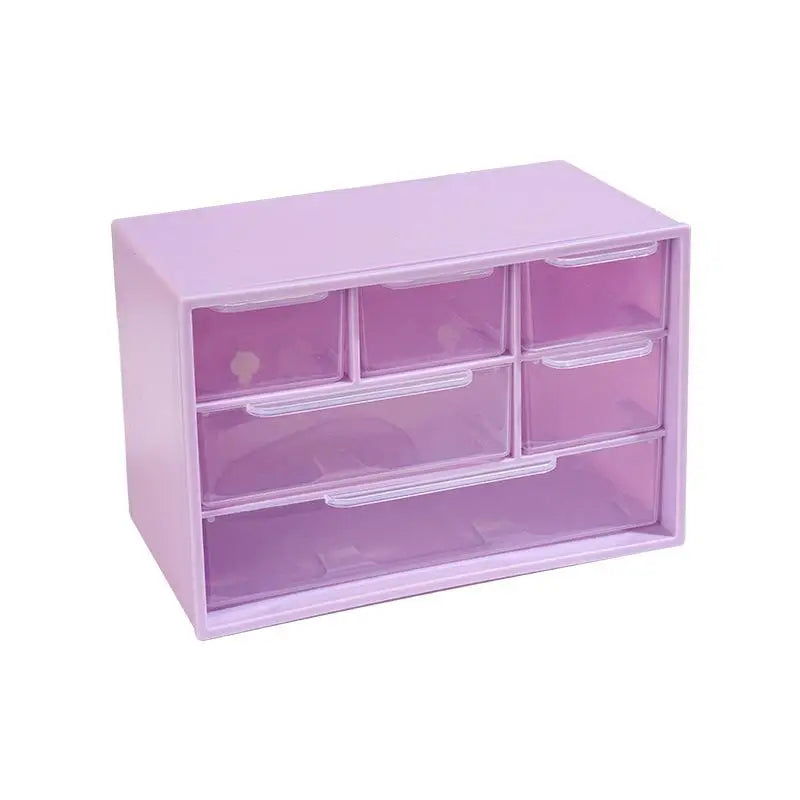 6 Grids Storage Box Stationery Organizer