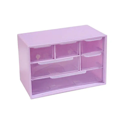 6 Grids Storage Box Stationery Organizer