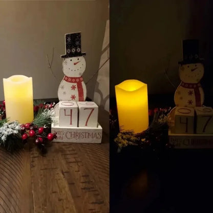 Portable Battery Powered LED Flameless Candle Light