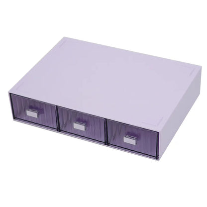 Acrylic Pen Stationery Storage Box Drawer