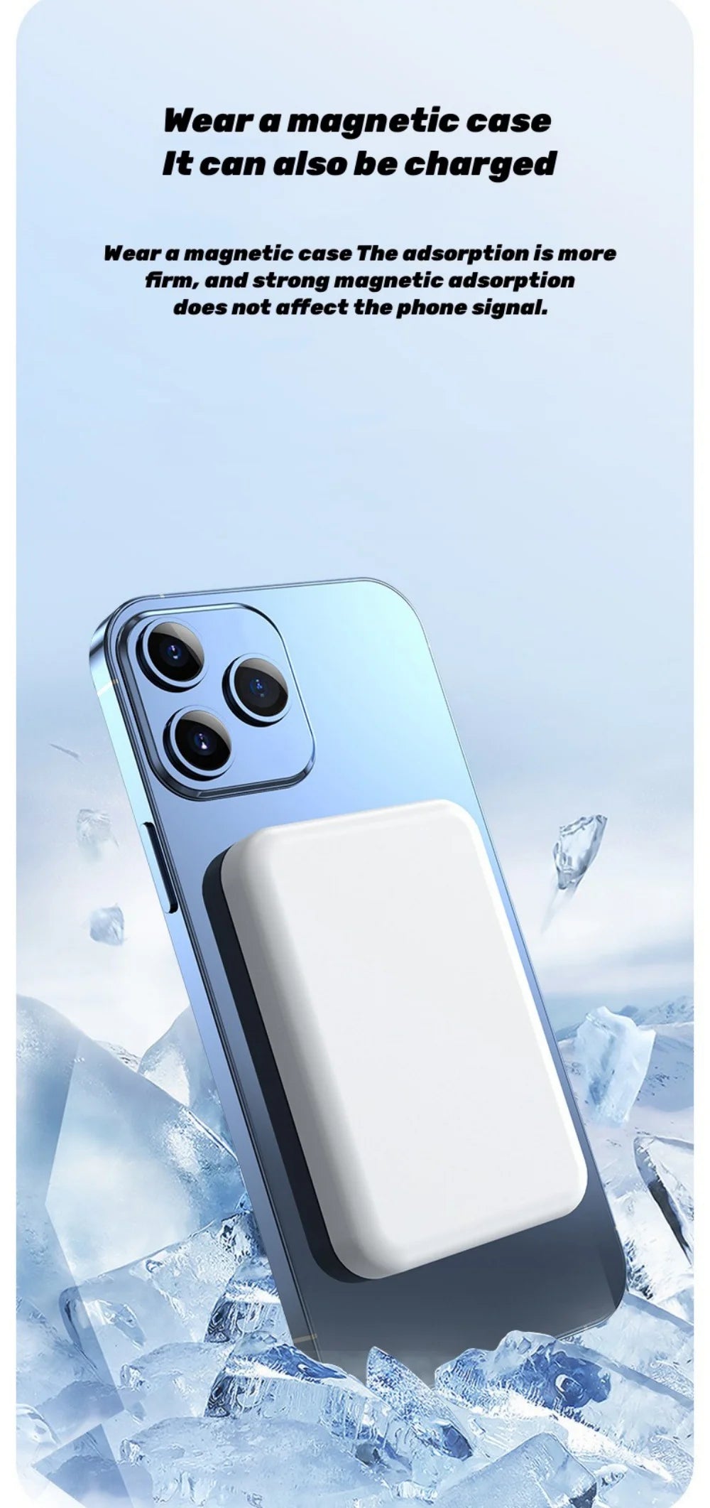 10000mAh Magnetic Wireless Power Bank