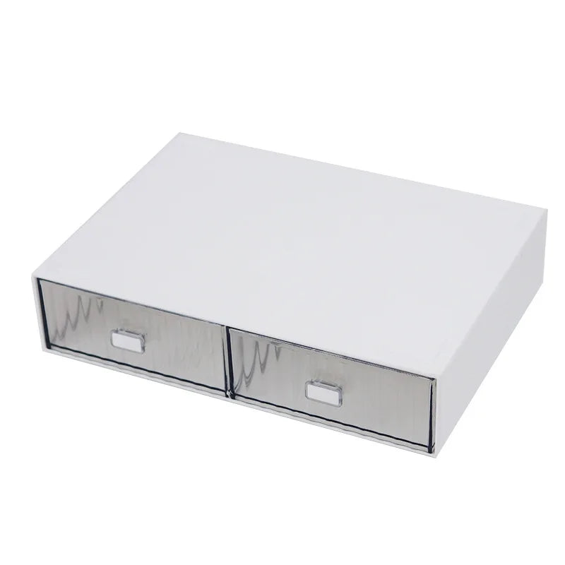 Acrylic Pen Stationery Storage Box Drawer