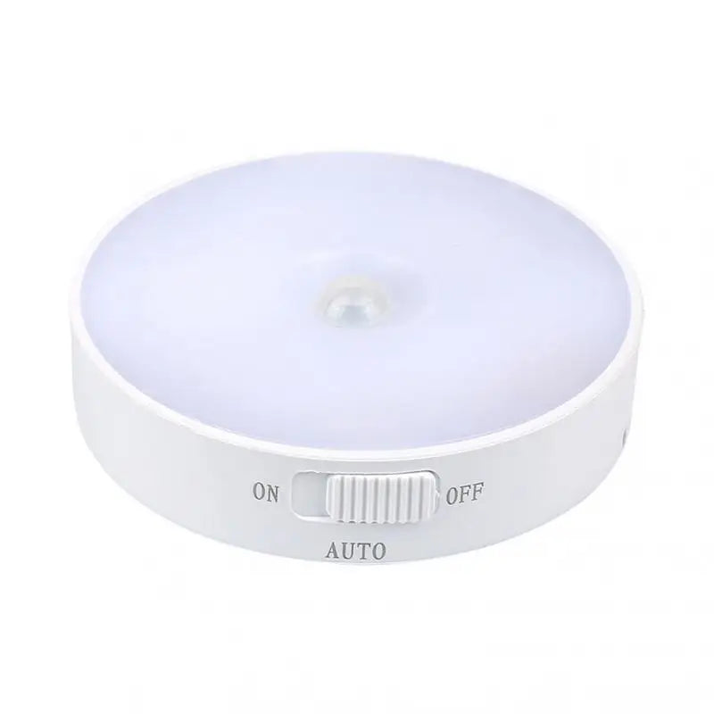 USB Rechargeable PIR Motion Sensor LED Night Light
