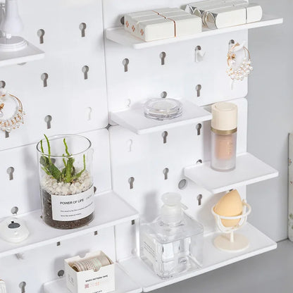 Punch-free Hole Board Wall Shelf Organizer