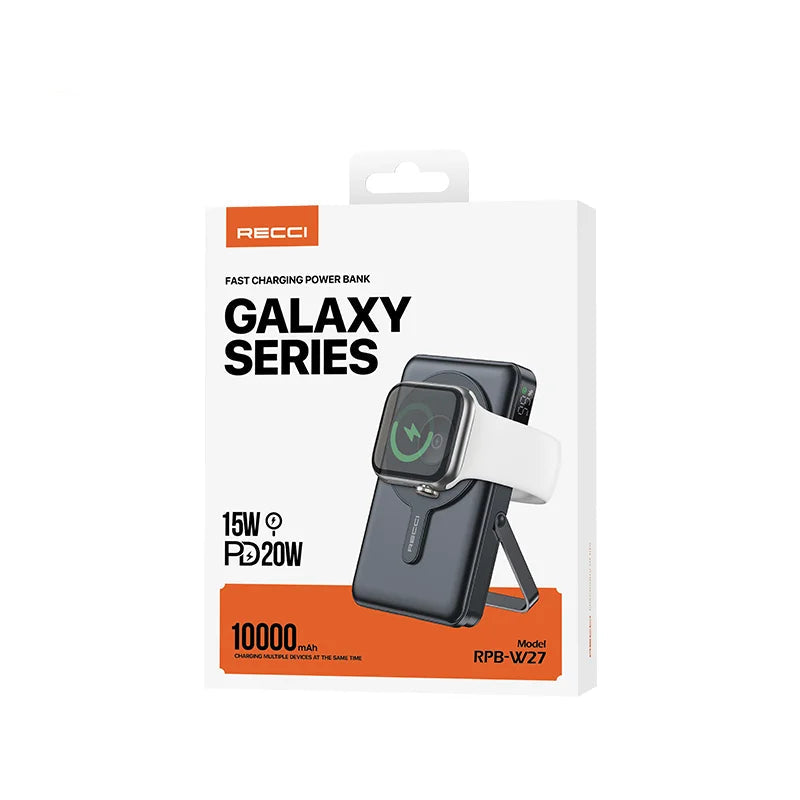 Wireless Portable Charger 10000mAh Magnetic Power Bank