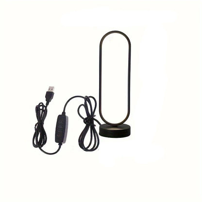 Three-color Dimming Bedside LED Ring Lamp