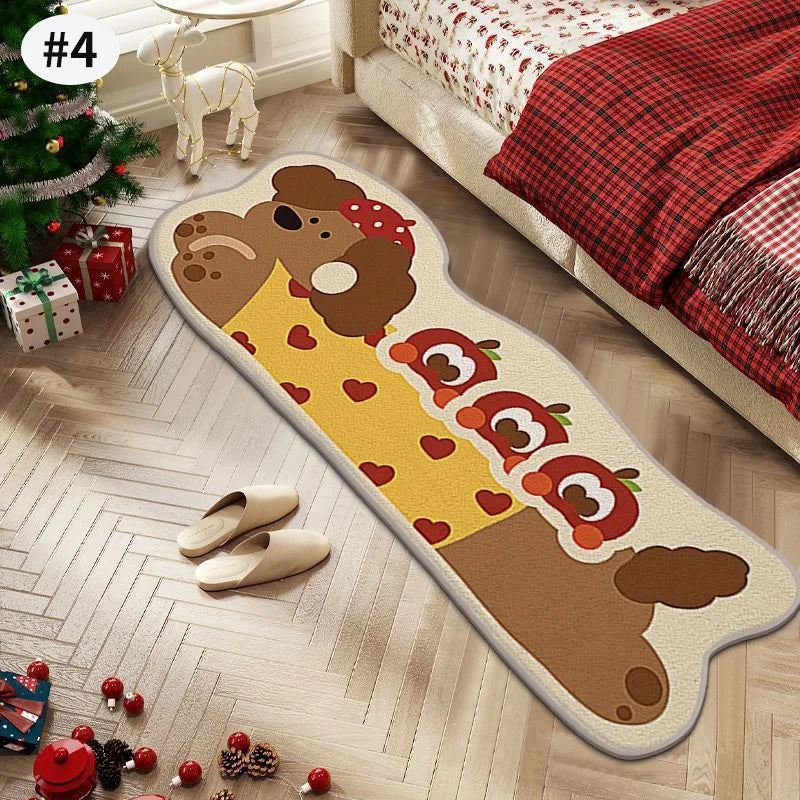 Cartoon Bedroom Rug Kawaii Mat