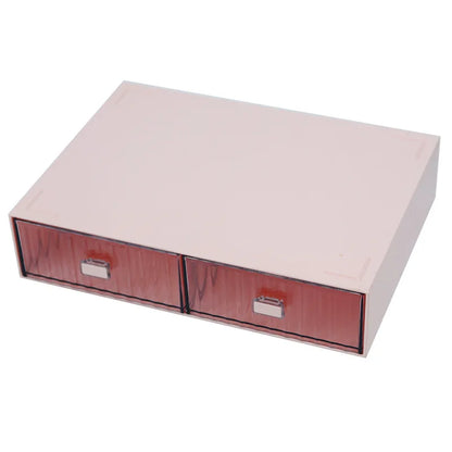 Acrylic Pen Stationery Storage Box Drawer