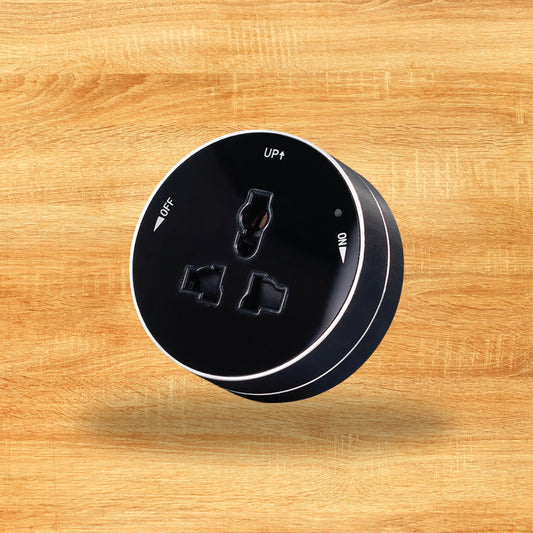 Americo Portable Universal Socket - Aluminum Mirror