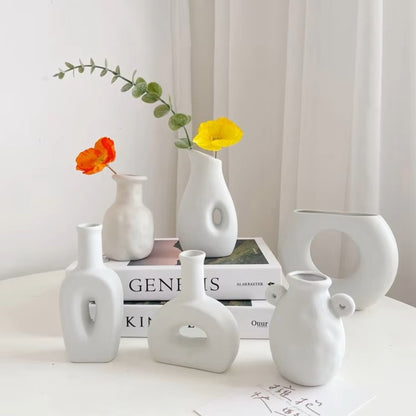 Nordic Ceramic Flower Vase
